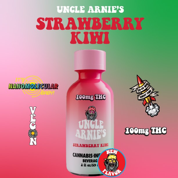 $12 | STRAWBERRY KIWI | 100MG | UNCLE ARNIES