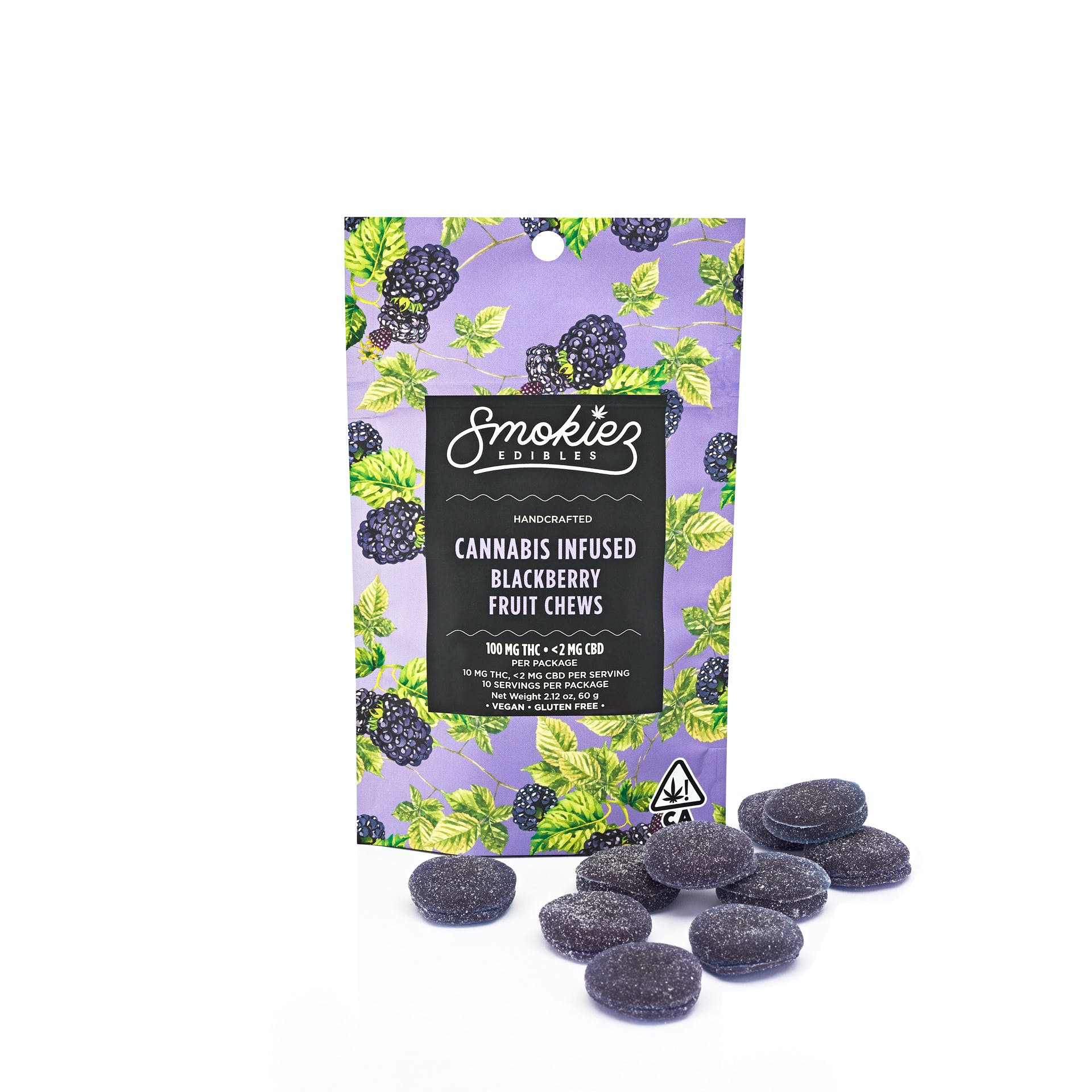 $25 | (I) BLACKBERRY | 100MG | SMOKIEZ